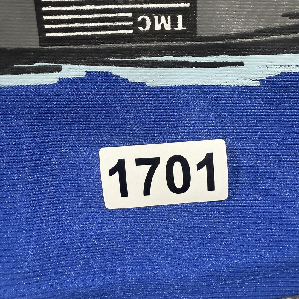 Brand X Shirt Youth Small Blue Los Angeles Baseball Jersey Marathon Continues - Picture 8 of 8